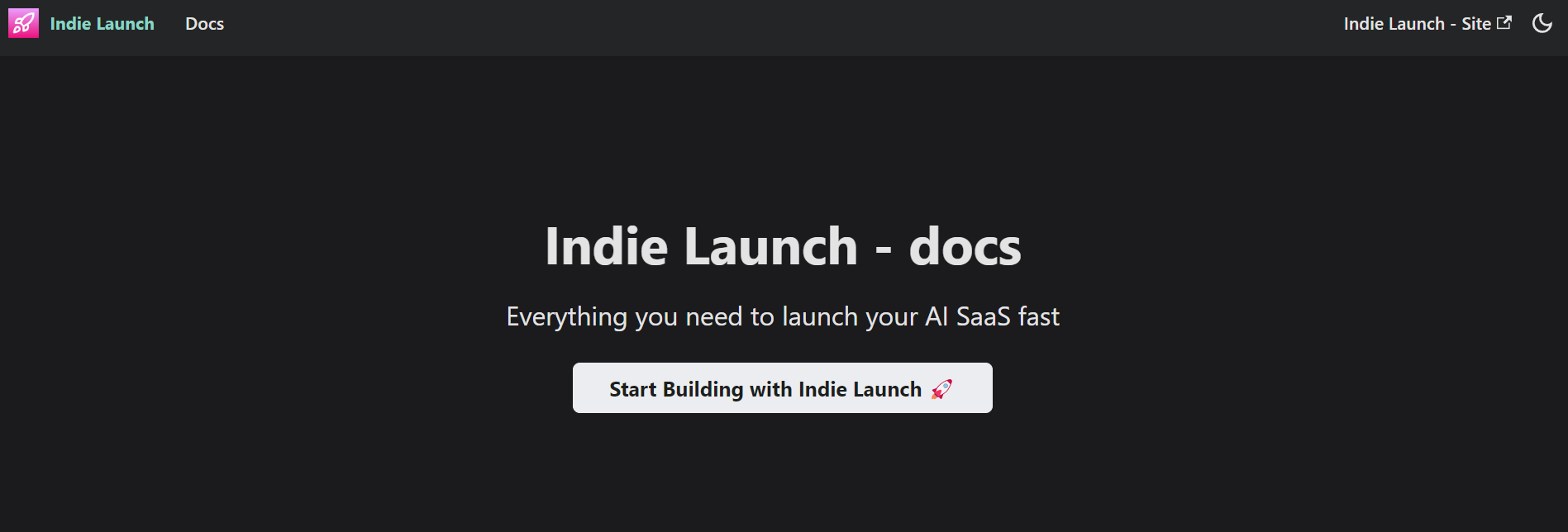 Long Blog Post | Indie Launch - docs